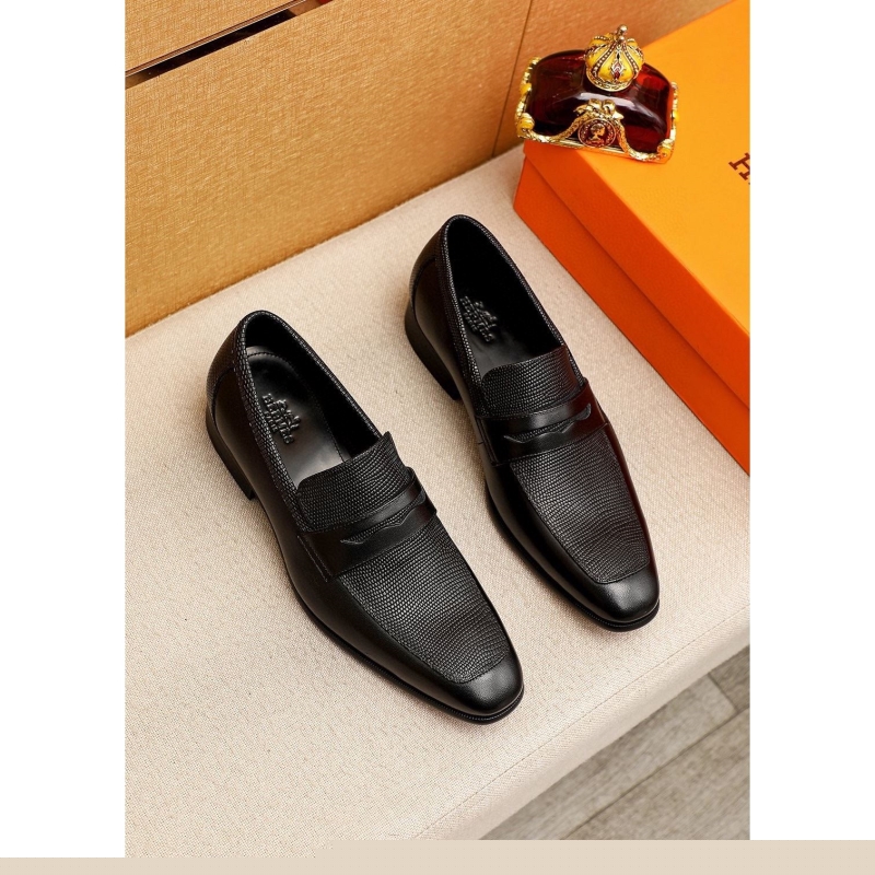 H**mes leather shoes